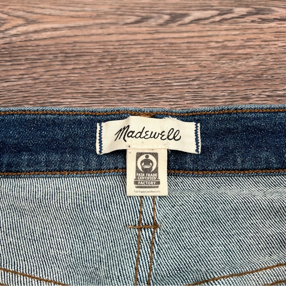 ❄️ Madewell Cali Demi-Boot Jeans Medium Wash Size 29 Stretch - Picture 5 of 14